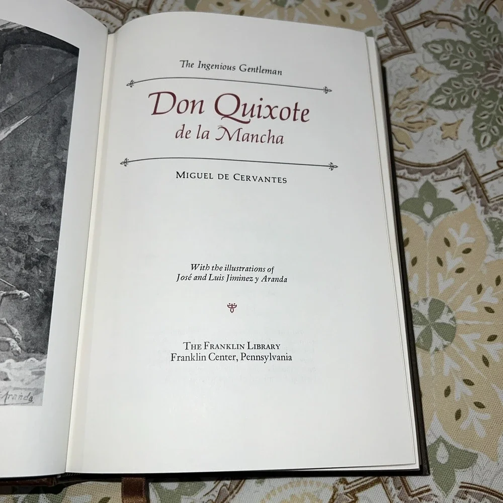Don‎ Quixote de La Mancha, Cervantes - Heirloom Library, 1979